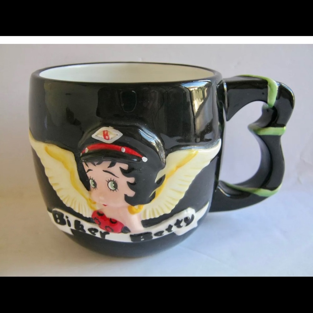 •Biker Betty Boop Coffee Mug